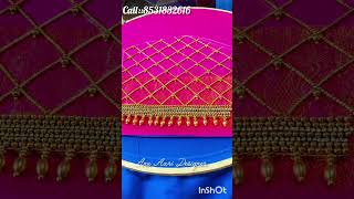 call:8531832616#aariwork #aar #aariworkblouse #bridalblouse #handembroidery #aari