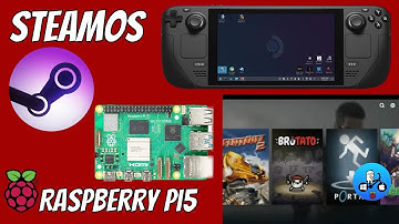 SteamOS clone Play Windows Games on Raspberry Pi 5.
