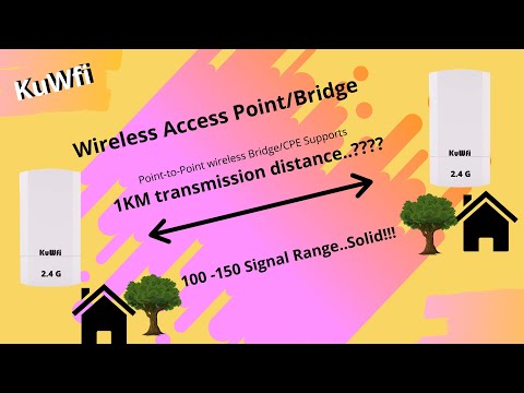 Pisowifi | KuWfi | Step By Step Set Up | Access Point/Bridge |