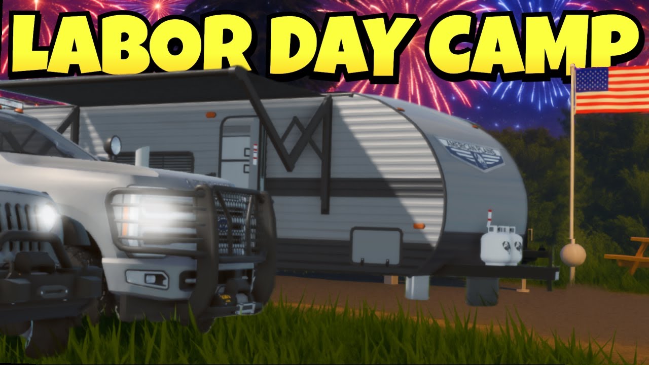 I went on a LABOR DAY Camping Trip in Roblox APM!