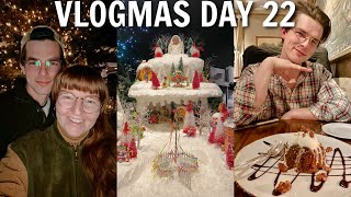 last minute christmas shopping \& date night with fin | VLOGMAS DAY 22