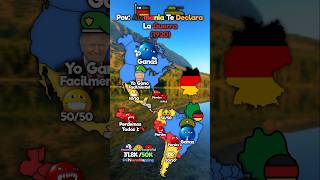 Pov: Alemania Te Declara La Guerra 🇩🇪☠️🔥 #map #geography #viral #shorts #mapping #countryballs #edit