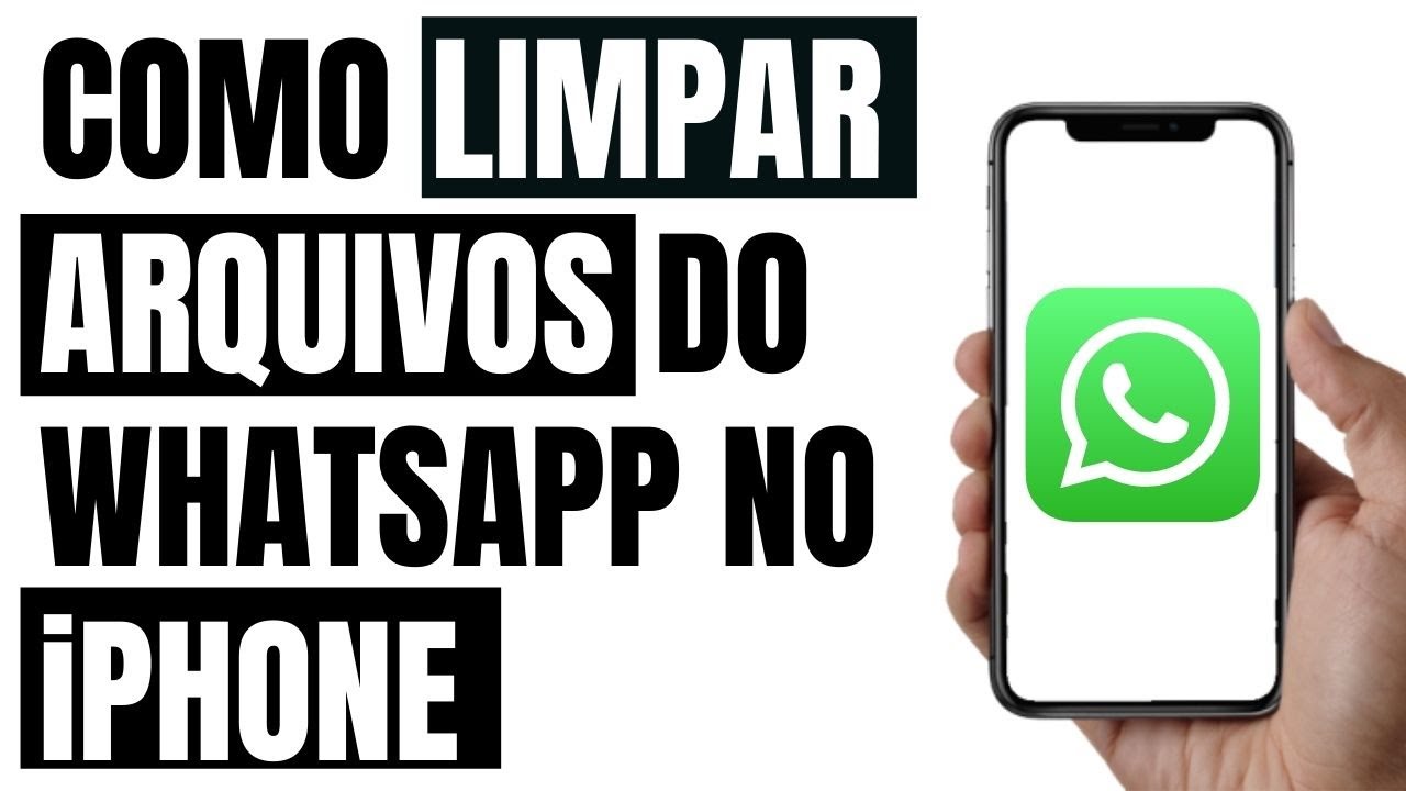 Como EXCLUIR ARQUIVOS do Whatsapp no iPhone e liberar MUITO ESPAÇO ...