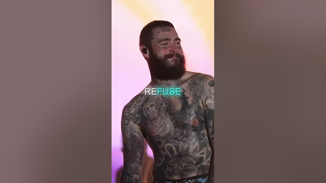 Crowd sings Sunflower for Post Malone 😳