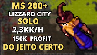 MS/ED 200+ LIZZARD CITY - 2.3 million/hour - 150k profit (the right way)
