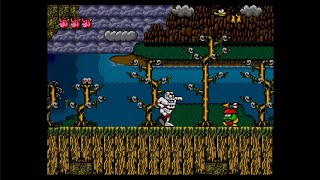 SEGA Mega Drive Classics PS4: Decap Attack (Abdomainland) Gameplay