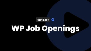 InfluenceWP - First Look - WP Job Openings