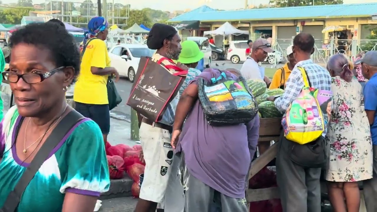 Saturday Morning Market | “Action your backside” | Antigua and Barbuda September 2, 2023