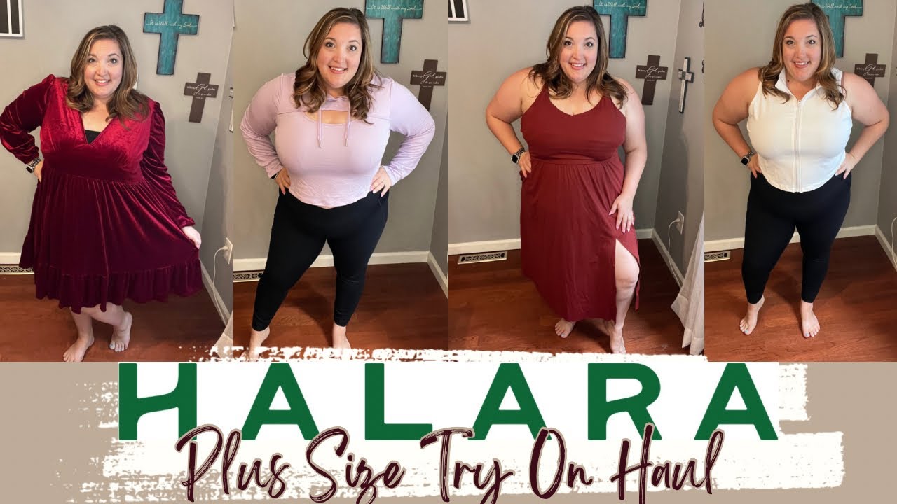 HALARA Plus Size Try On Haul  THE BEST LEGGINGS! 🤩 