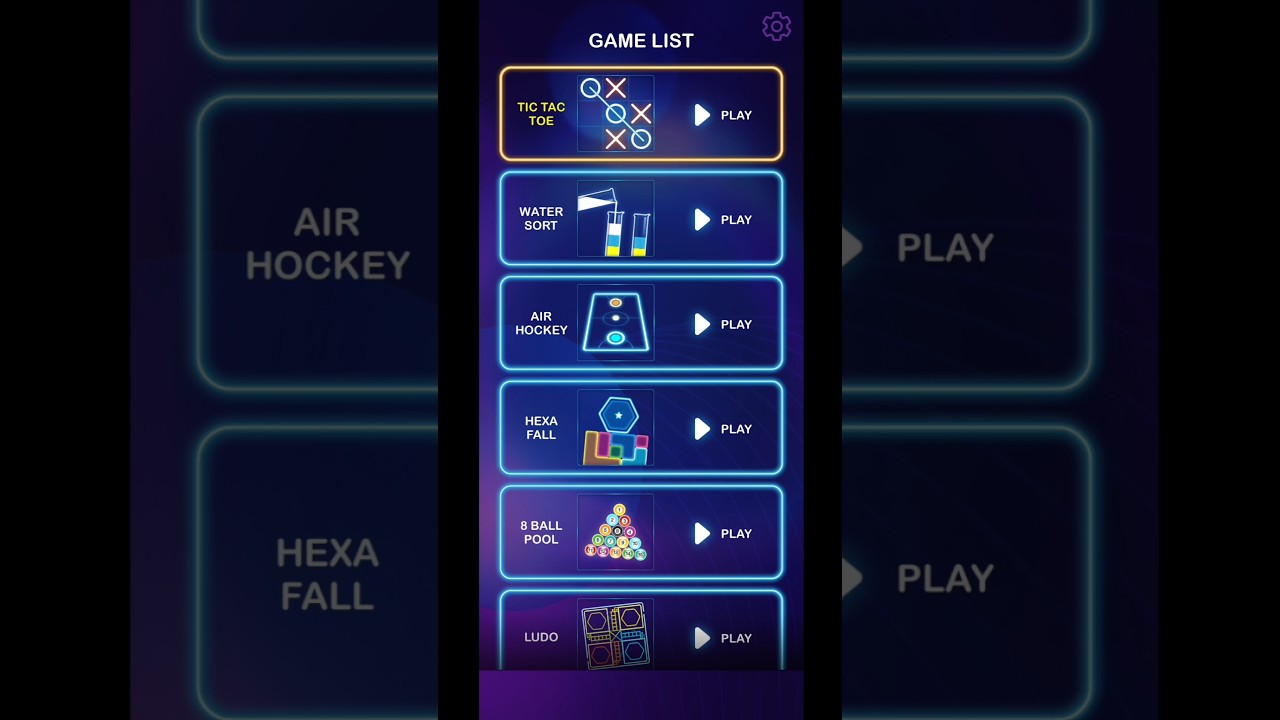 Tic Tac Toe 2 players XO Game different games 