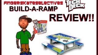 Teck Deck Build-A-Ramp (Picnic Table) Review!