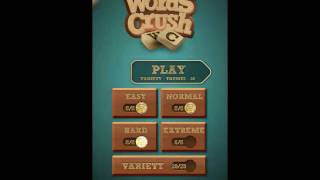 Words Crush Daily Puzzle 04/29/2017