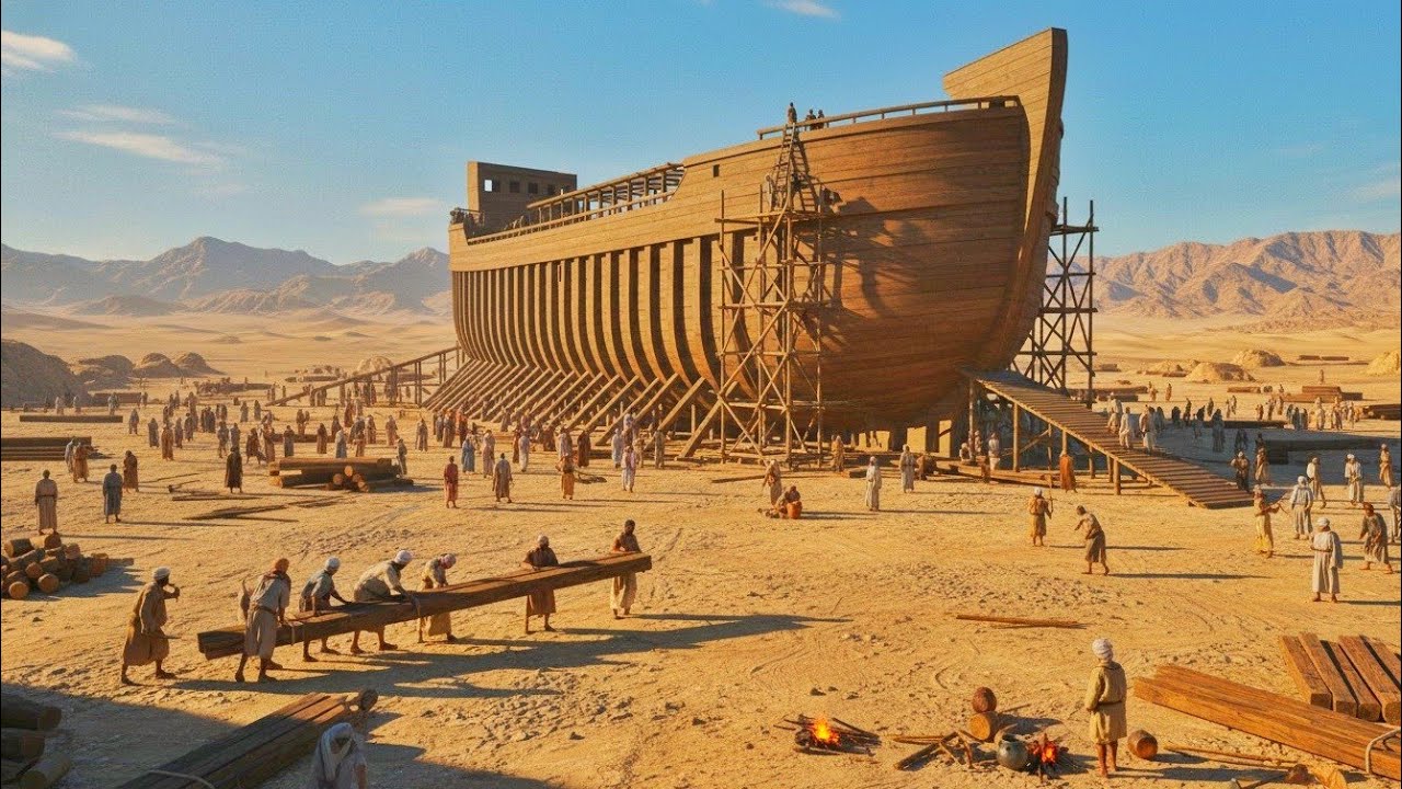 Bagaimana Nabi Nuh Membangun Bahtera Kapal Nuh?