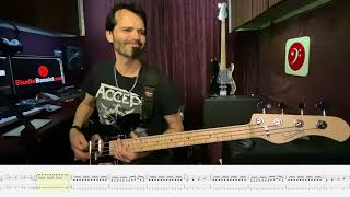 Accept - 09 How Do We Sleep - Bass Play Along Video By Martin Motnik