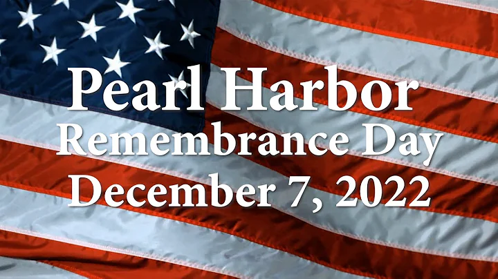 National Pearl Harbor Remembrance Day Wednesday, D...