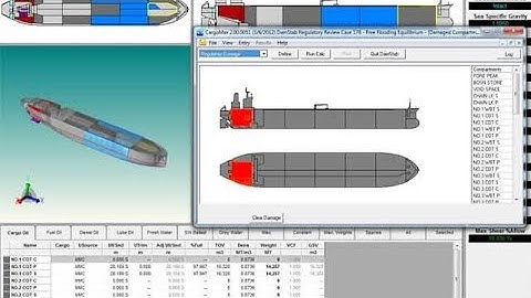 Ship stability booklet content