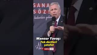 Mansur Yavaştan Balli Maaş Ve Şatafat Tepki̇si̇