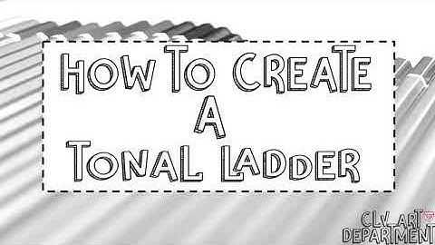 How to create a tonal ladder (Y8 Our Town project)