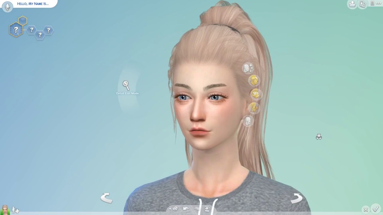 THE SIMS 4 - Create a Sim สร้างสาวเอลฟ์ - YouTube