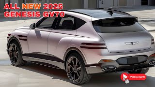 2025 జెనెసిస్ GV70 SUV ప్రారంభించబడింది! - ఎక్కడ లగ్జరీ మీట్స్ అడ్వెంచర్!