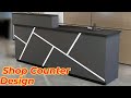 How to Make L Shop counter |New Shop counter Design |Plywood counter design | Woodwork
