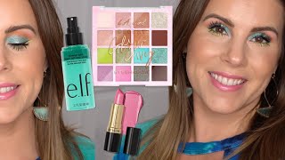 Colorful Spring Drugstore Makeup Look screenshot 3