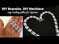 How to make beaded jewelry. Beginners beading tutorial. DIY Necklace. DIY Bracelet.