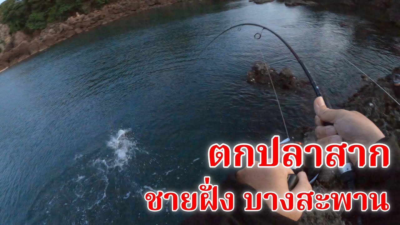 ตกปลาสากชายฝั่งบางสะพาน