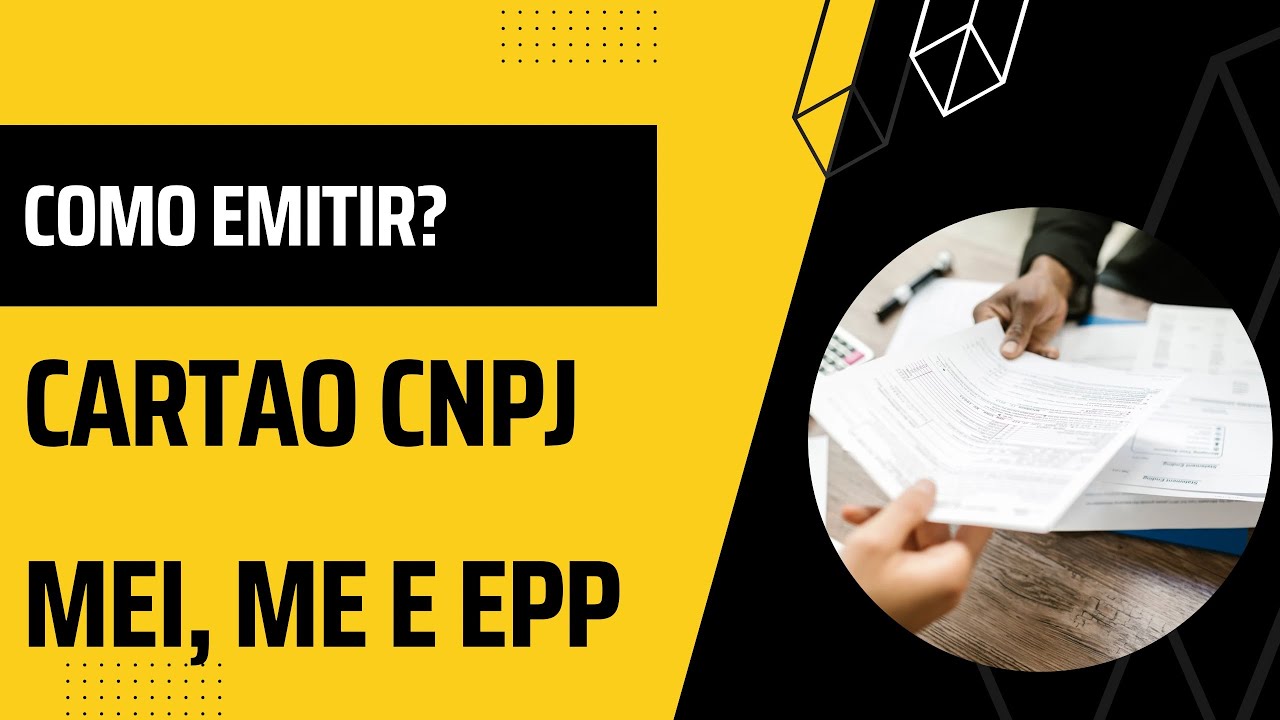 O que é cartão CNPJ e como emitir?