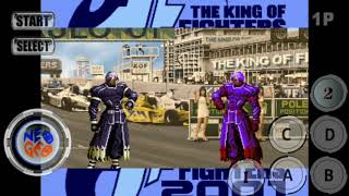 k.o.f 2001 boss play || android games screenshot 5