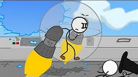 Best Funny Henry Stickman Series Fails - Infiltrating The Airship (PC Version) - Part 2