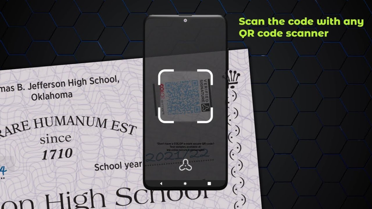 COLOP e-mark secure - YouTube