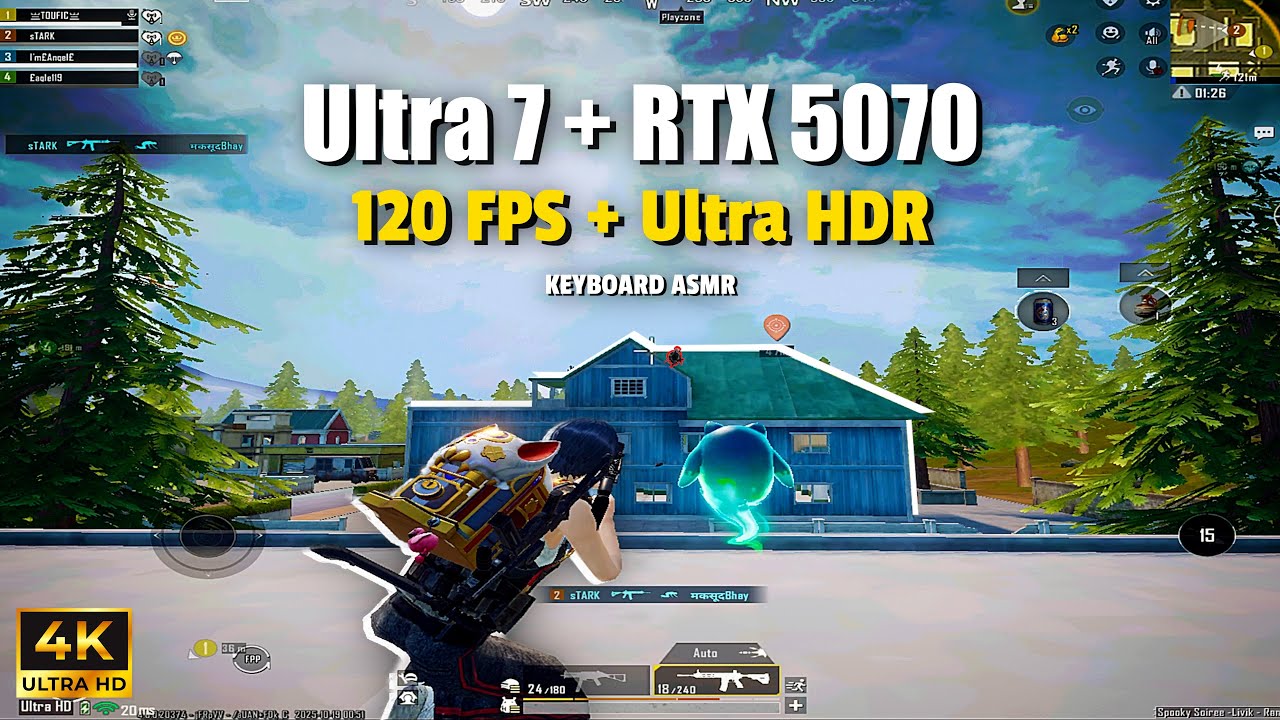 BGMI Ultra HDR + 120FPS | Emulator Gameplay | Insane Graphics 🔥 - YouTube