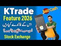 Jazzcash Ktrade feature 2026 | Jazzcash stock Exchange | Jazzcash app