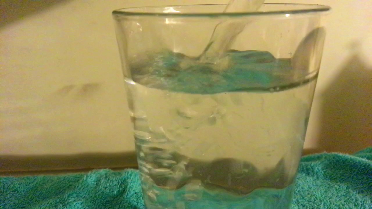 OMG!!!Turning water to ice just by touching it YouTube