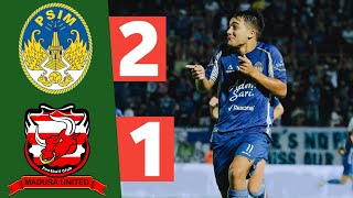 Highlight PSIM Yogyakarta Vs Madura United 2-1 || BRI SUPER LEAGUE #psim 