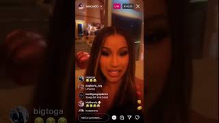 Cardi B reveals her & Hennessy Carolina’s favorite artist #cardib #live #favorite #artist