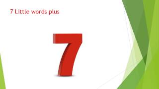 7 little words plus Relating to the earth