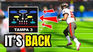 The "Tampa 3" Base Defense in Madden 24