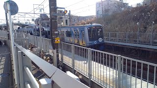 【ガンダムラッピング】横浜高速鉄道Y500系Y511F 急行和光市行き 大倉山駅通過