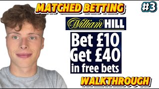 £30 in GUARANTEED Profit Using Matched Betting | William Hill Sign-Up Offer