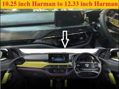 #90 10.25 inch Harman to 12.33 Harman Display Plug and Play for Harrier and Safari