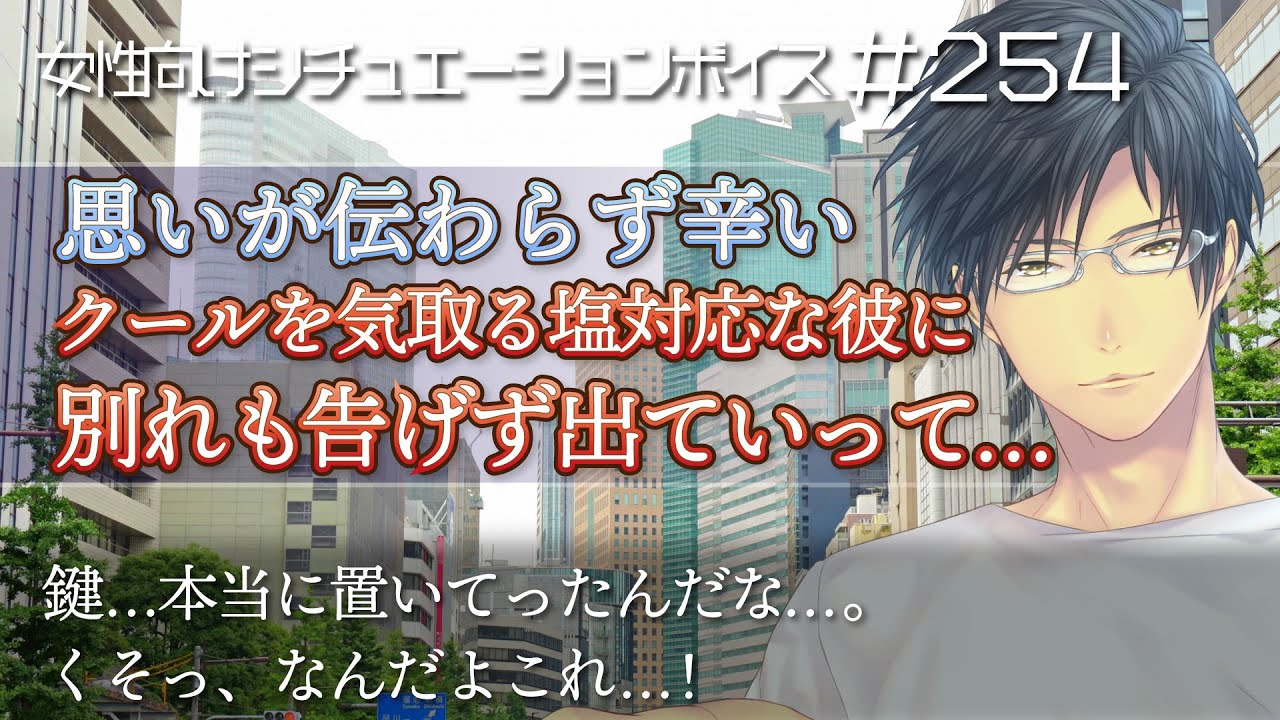 やっぱお前の事が好きだ　塩対応な彼が嫌で別れを告げる【喧嘩・仲直り・塩対応・女性向け：254】