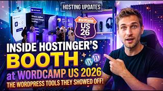 Inside Hostinger’s Booth at WordCamp US 2026: The WordPress Tools They Showed Off
