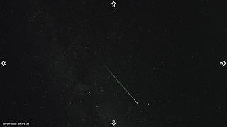 Perseid Meteor Shower LIVE - Northumberland All-Sky Meteor Cam 💫 13th/14th August 2026