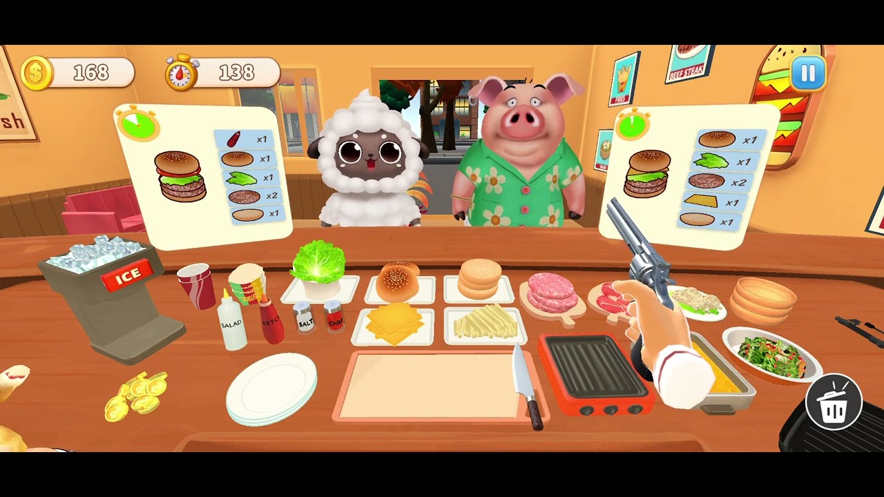 Cooking clash mobile version  gameplay