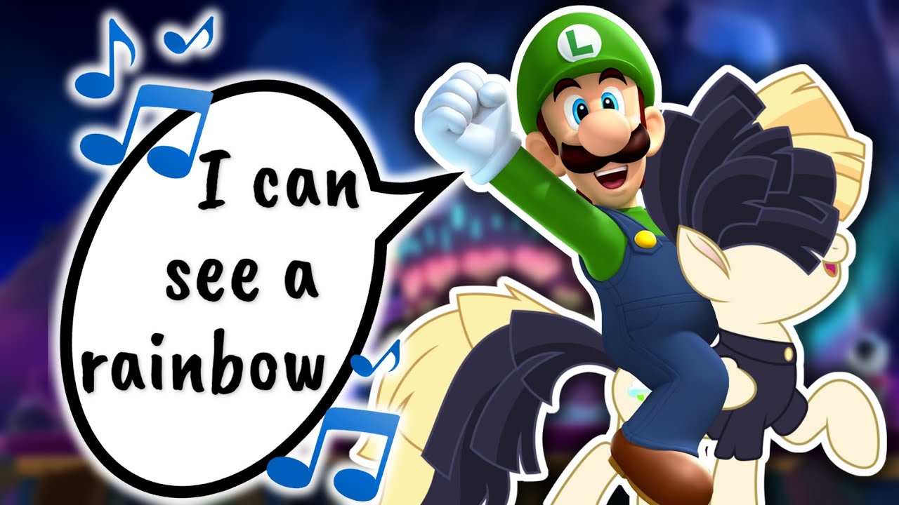 Luigi sings Rainbow (AI cover)🍤 (reupload)