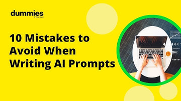 10 Mistakes to Avoid When Writing AI Prompts - For Dummies #ai #aiprompt #aiprompts #chatgpt