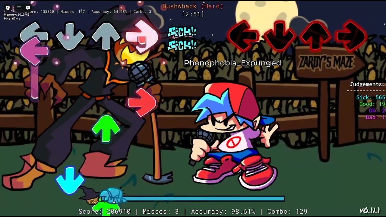 FNF base Game In Monday Morning Misery Part 100 (Finale)- Bushwhack