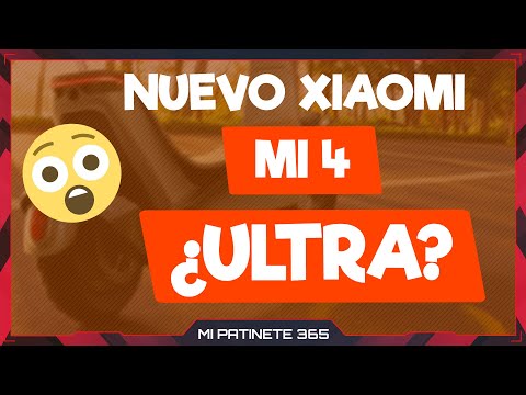 😮 Nuevo Patinete Xiaomi Scooter 4 ¿¿¿ULTRA??? 🛴